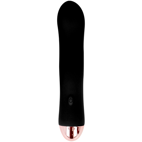 DOLCE VITA - TWO BLACK 7-SPEED RECHARGEABLE VIBRATOR