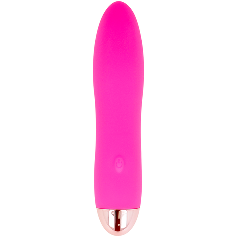 DOLCE VITA - PINK FOUR RECHARGEABLE VIBRATOR 7 SPEEDS