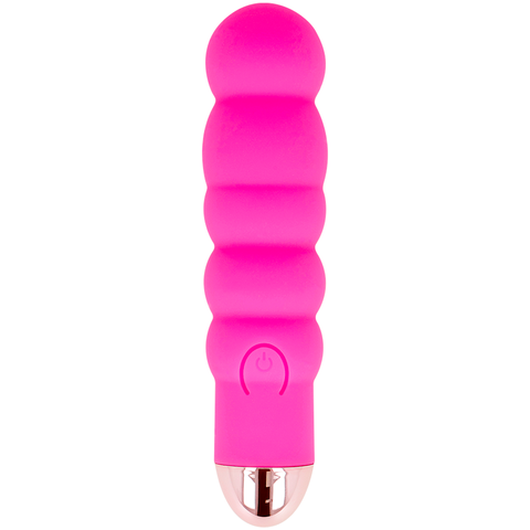 DOLCE VITA - SIX PINK 7-SPEED RECHARGEABLE VIBRATOR