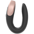SATISFYER - APP DOUBLE LOVE VIBRADOR PARA PAREJAS LUXURY NEGRO