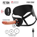 FETISH SUBMISSIVE- Arnes con dildo control remoto talla L - Divino Secreto