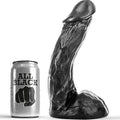 ALL BLACK - DILDO CONSOLADOR DONG 23 CM COLOR NEGRO