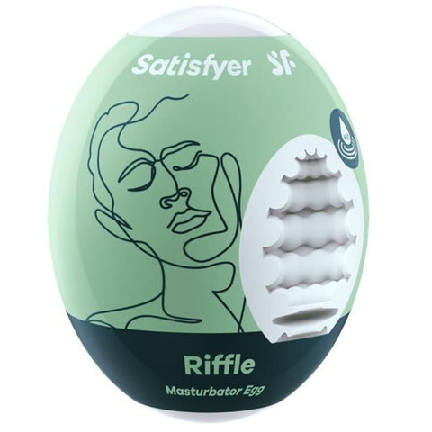 Satisfyer - Riffle huevo masturbador - Divino Secreto