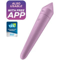 SATISFYER - ULTRA POWER BULLET 8 BALA VIBRADORA LILA CONTROL REMOTO POR APP SATISFYER CONNECT
