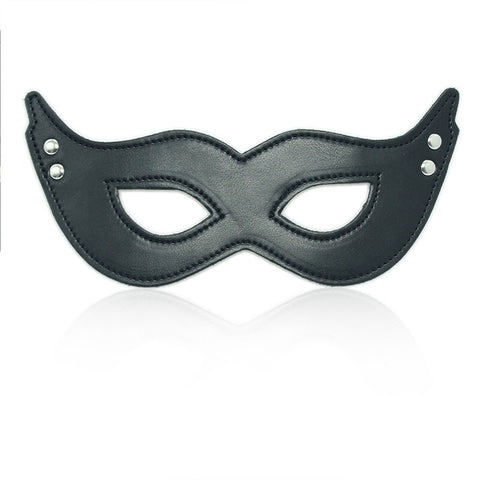 OHMAMA FETISH - PU MASK WITH BRACKETS