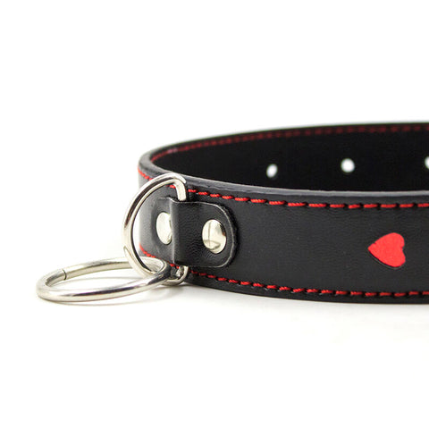 OHMAMA FETISH - HEART-INLAID NECKLACE