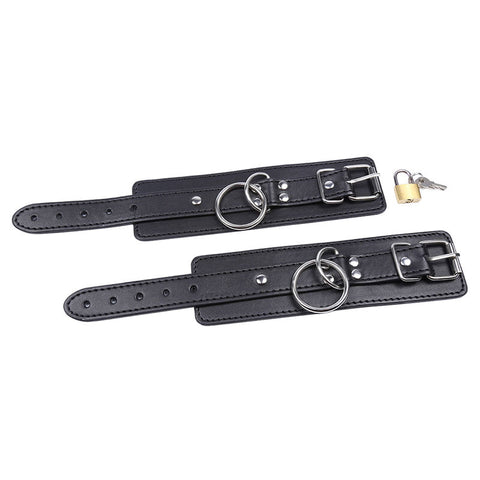 OHMAMA FETISH - WRIST RESTRAINTS WITH RINGS