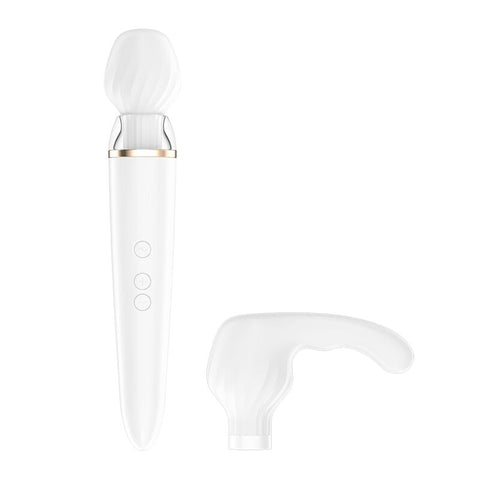 SATISFYER - DOUBLE WANDER APP BLANCO