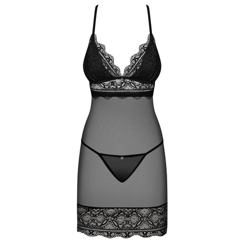 OBSESSIVE - RENELIA CHEMISE AND TANGA S/M