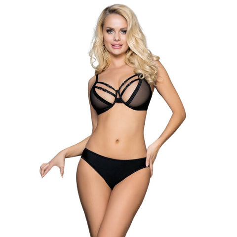SUBBLIME - TWO-PIECE BRA AND PANTIES SET S/M