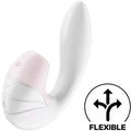 SATISFYER - SUPERNOVA ESTIMULADOR Y VIBRADOR COLOR BLANCO