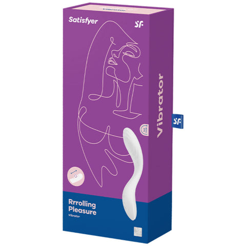 SATISFYER - RRROLLING PLEASURE VIBRADOR PUNTO G VERDE
