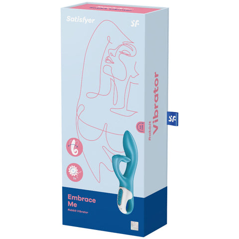 SATISFYER - EMBRACE ME G-SPOT VIBRATOR RED