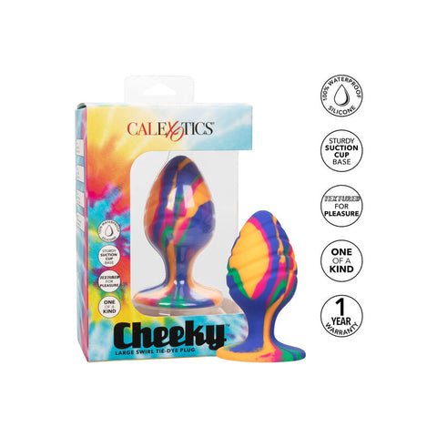 CALEXOTICS - CHEEKY LONG SWIRL PLUG ANAL