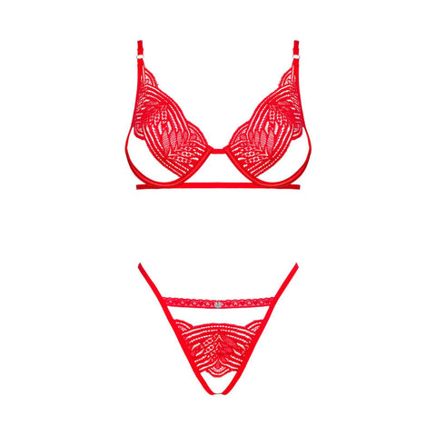 OBSESSIVE - MELLANIA TWO-PIECE SET L/XL