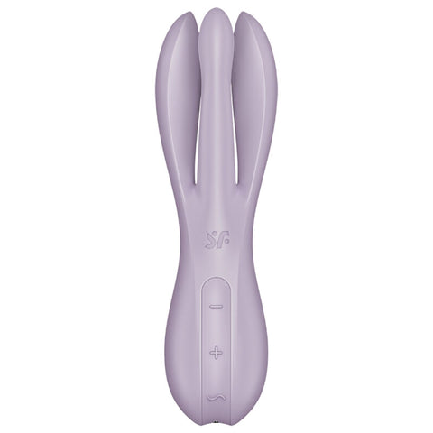 SATISFYER - THREESOME 2 BLACK VIBRATOR