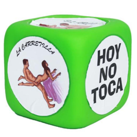 SPICY DEVIL - SUPER LARGE GREEN KAMASUTRA POSITION DICE