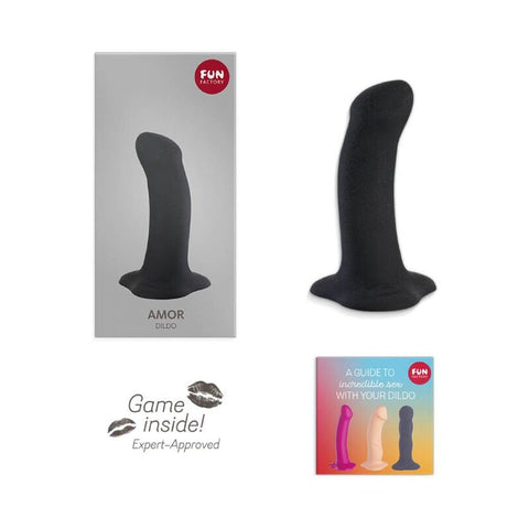 FUN FACTORY - LOVE BLACK DILDO