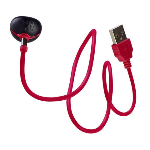 FUN FACTORY - CARGADOR MAGNETICO USB ROJO