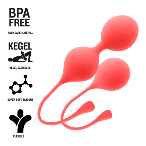INTENSE - BOLAS KEGEL PACK KENDALL ROJO GIF