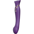 ZALO - Queen estimulador del punto G vibrador morado el mejor juguete sexual para parejas lesbianas y heterosexuales