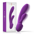 INTENSE - LUIGI VIBRADOR PARA MUJER RABBIT SILICONA LIQUIDA MORADO
