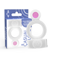 CASUAL LOVE - RING DOUBLE PLEASURE ANILLO SEXUAL TRANSPARENTE