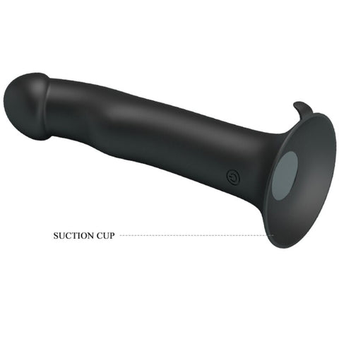 PRETTY LOVE - MURRAY BLACK CLITORIS VIBRATOR AND SUCKER