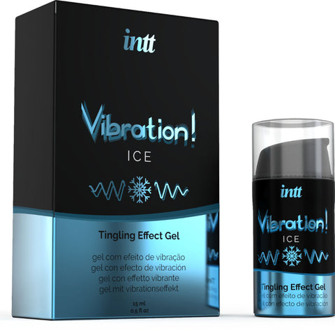INTT - Potente estimulante íntimo gel vibrador efecto frío 15 ml