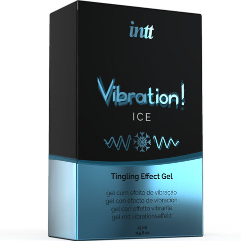 INTT - Potente estimulante íntimo gel vibrador efecto frío 15 ml
