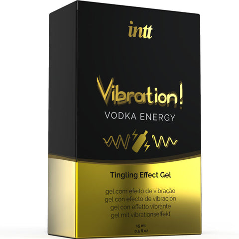 INTT - Potente estimulante íntimo gel vibrador liquido Vodka 15 ml