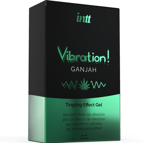 INTT - Potente estimulante íntimo gel vibrador líquido cannabis 15ML