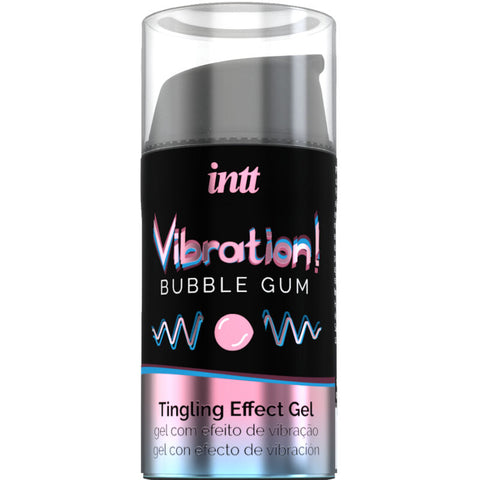 INTT - Potente estimulante íntimo gel vibrador líquido chicle 15ML