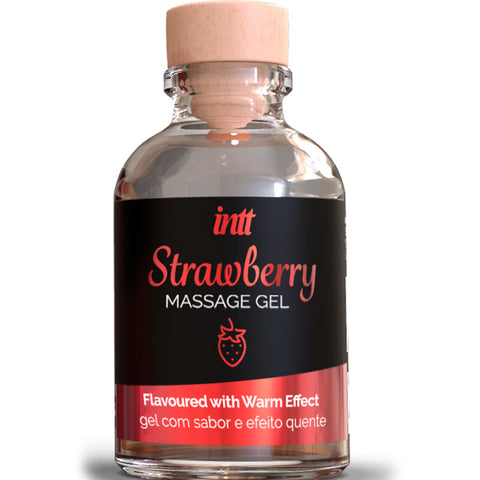 INTT-Gel de masaje y sexo oral efecto calor (varios sabores)