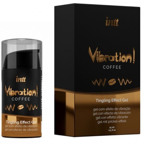 INTT MASSAGE & ORAL SEX - GEL DE MASAJE SABOR A CAFÉ EFECTO CALOR