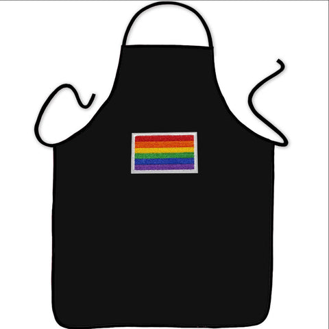 PRIDE - GOOD CHEF APRON WITH THE LGBT FLAG
