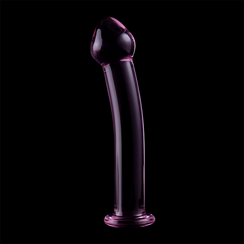 NEBULA SERIES BY IBIZA - MODELO 11 DILDO CRISTAL BOROSILICATO TRANSPARENTE 16 CM -O- 3 CM