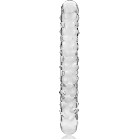 NEBULA SERIES BY IBIZA - MODELO 15 DILDO CRISTAL BOROSILICATO TRANSPARENTE 18.5 CM -O- 3 CM