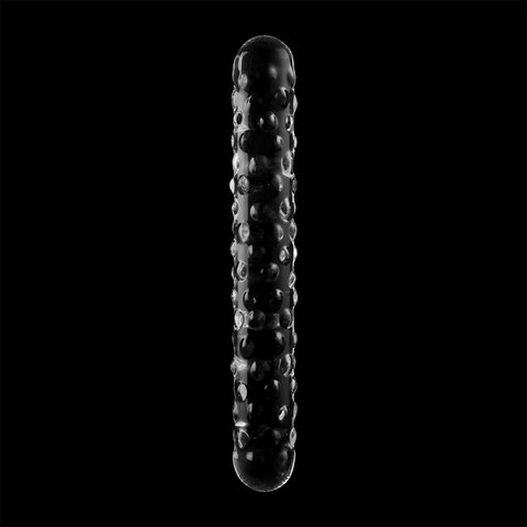 NEBULA SERIES BY IBIZA - MODELO 15 DILDO CRISTAL BOROSILICATO TRANSPARENTE 18.5 CM -O- 3 CM