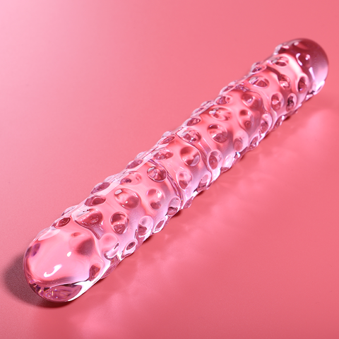 NEBULA SERIES BY IBIZA - MODELO 15 DILDO CRISTAL BOROSILICATO TRANSPARENTE 18.5 CM -O- 3 CM