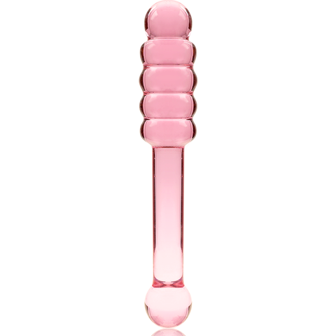 NEBULA SERIES BY IBIZA - MODELO 20 DILDO CRISTAL BOROSILICATO TRANSPARENTE 20.5 CM -O- 3 CM