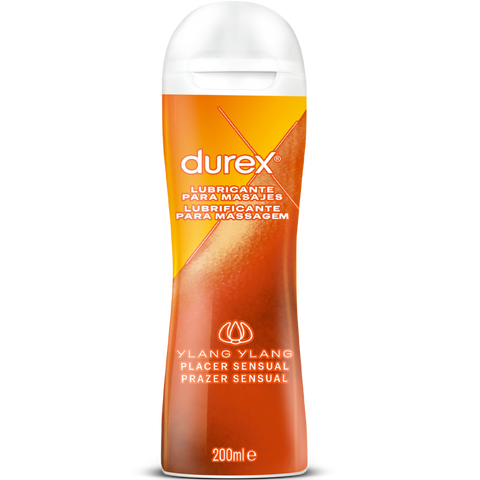DUREX -Lubricantes durex masaje 2 en 1 sensual ylang ylang 200 ml