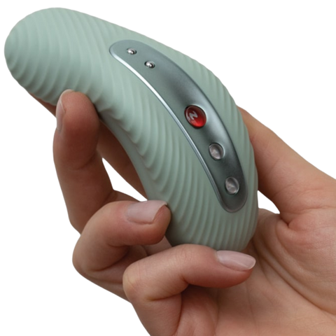 FUN FACTORY - LAYA III RECHARGEABLE GREEN LAY-ON CLITORIS VIBRATOR