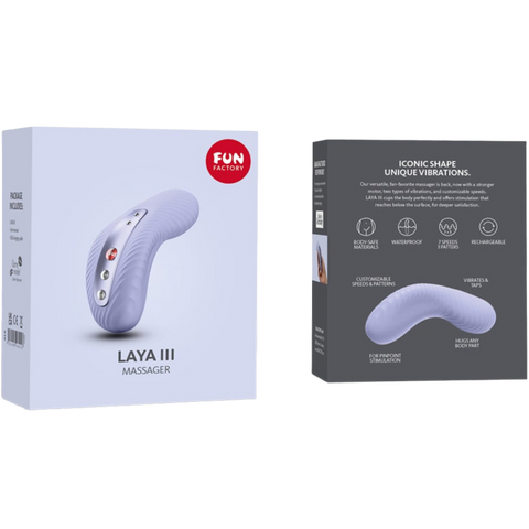 FUN FACTORY - LAYA III RECHARGEABLE GREEN LAY-ON CLITORIS VIBRATOR