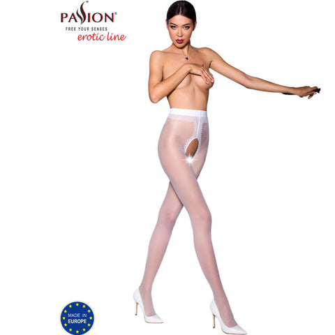 PASSION - TIOPEN 007 WHITE STOCKINGS 1/2 20 DEN