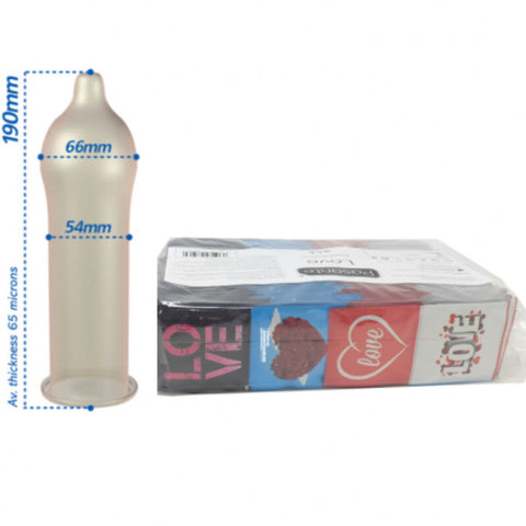 INTERN - LOVE CONDOM BAG 144 UNITS
