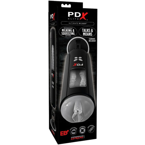 PDX ELITE - MASTURBADOR STROKER ULTIMATE MILKER VAGINA CON VOZ