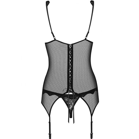 OBSESSIVE - EMPERITA CORSET &amp; TANGA XXL