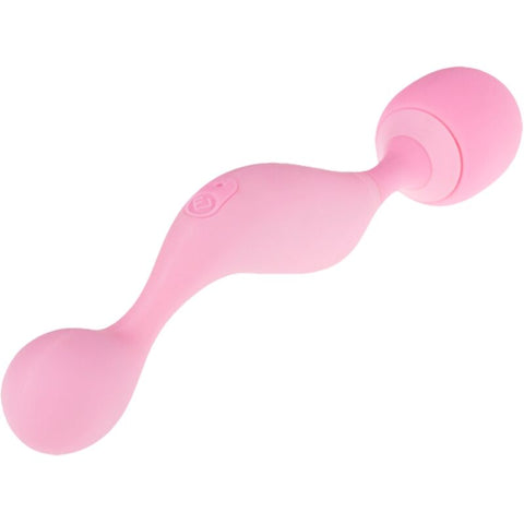 FEMINTIMATE - PINK SILICONE VIBRATING UNIVERSAL MASSAGER