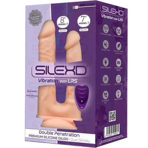 SILEXD - MODEL 1 REALISTIC PENIS DOUBLE PENETRATION VIBRATOR PREMIUM S Divino Secreto SILEXD - MODEL 1 REALISTIC PENIS DOUBLE PENETRATION VIBRATOR PREMIUM S Divino Secreto